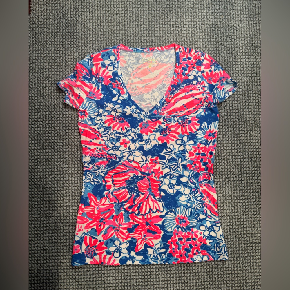 🇺🇸LILLY PULITZER MICHELLE V-NECK🇺🇸